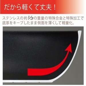 日本四層Platinum Plus北陸鋁製煎鍋 28CM (日本製)