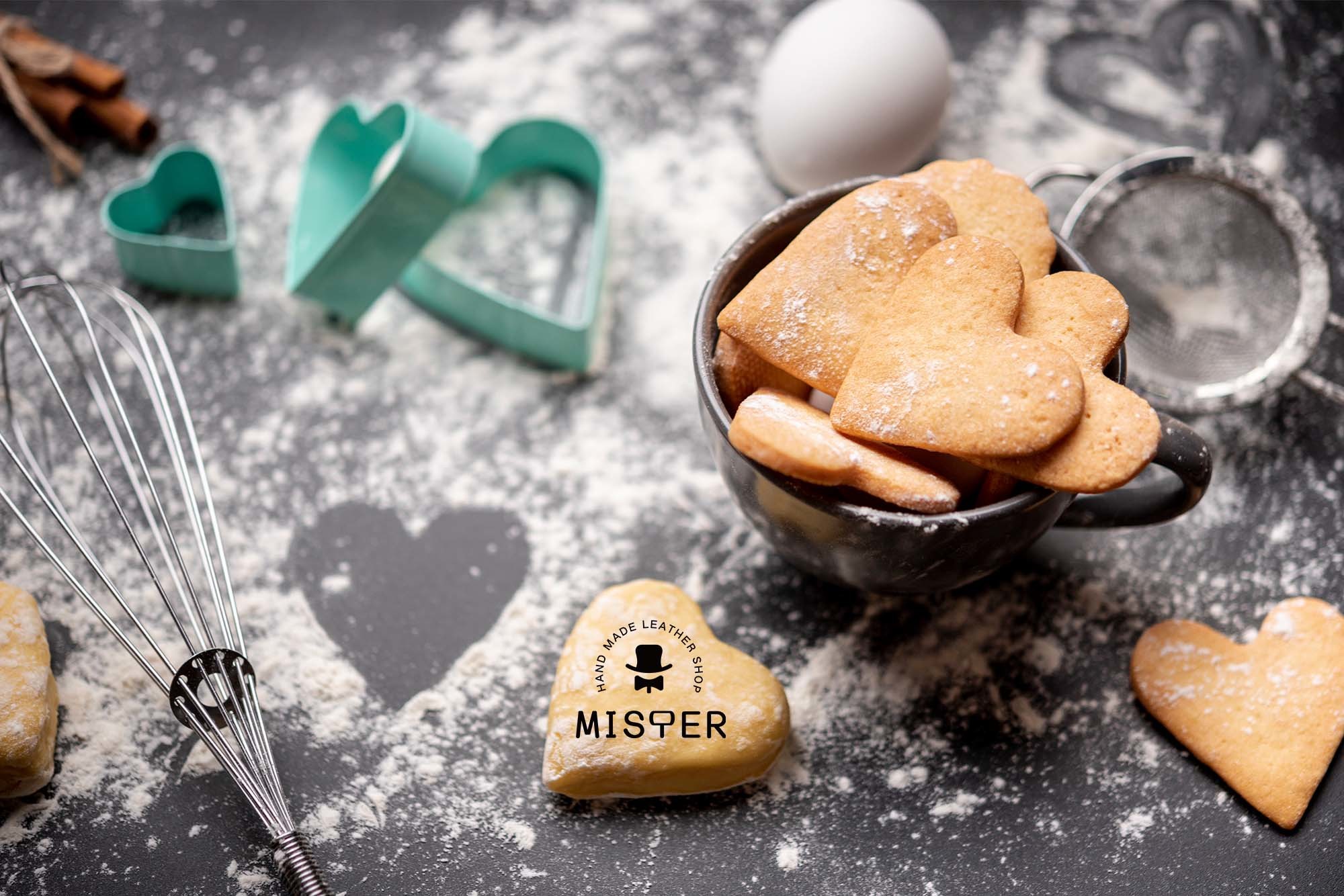 Mister 情人節禮物 情人節餅乾 手作餅乾 手工餅乾 DIY餅乾 聖誕節禮物 結婚紀念日禮物 生日禮物 送禮