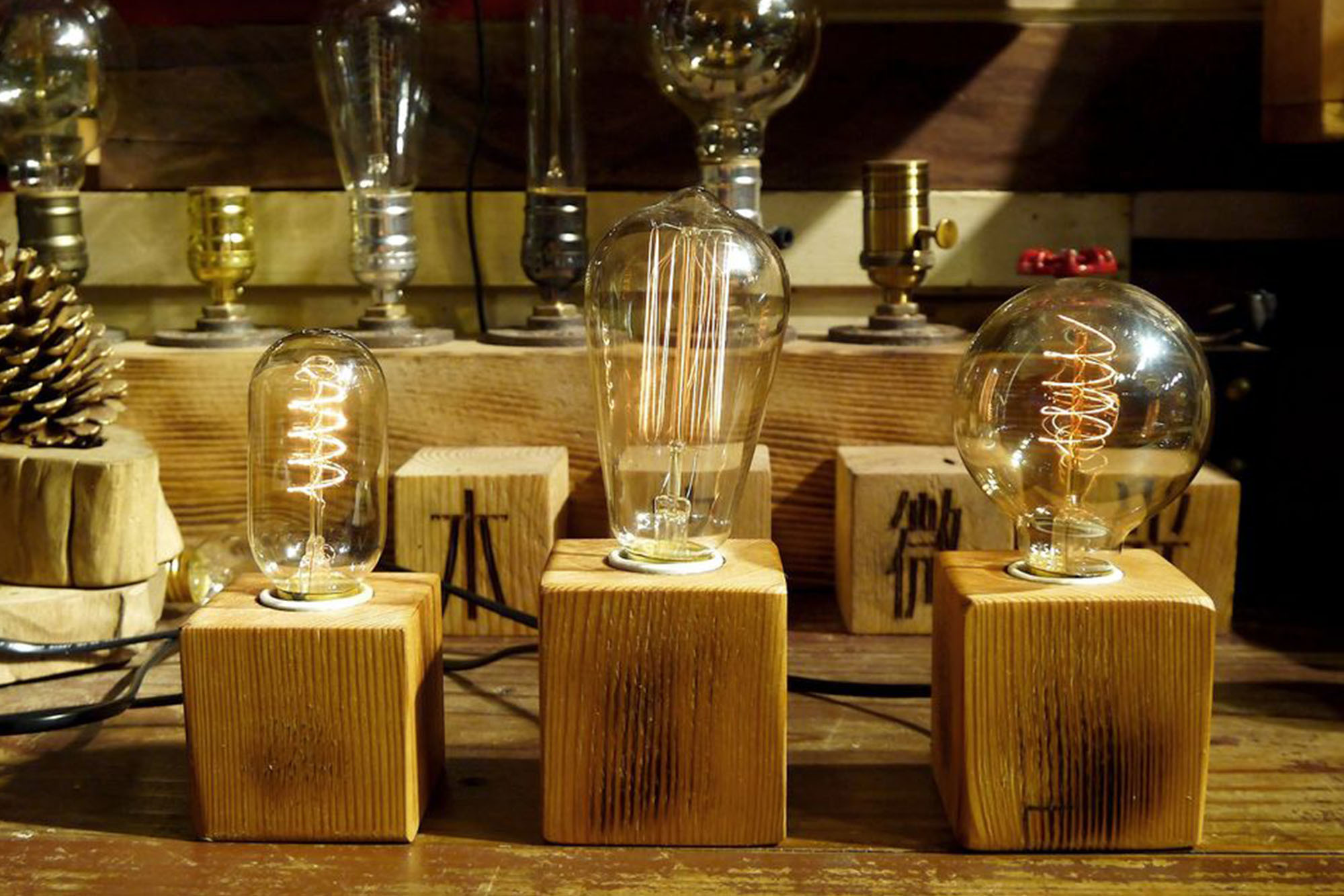 木客微光 手作桌燈 聖誕節禮物 結婚紀念日禮物 生日禮物 送禮 情人節禮物