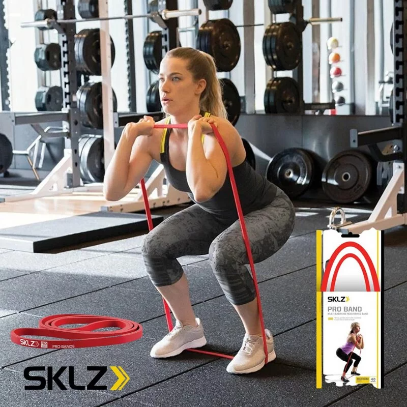 SKLZ Pro Bands 中阻力專業訓練彈力帶 (40-80 LB)