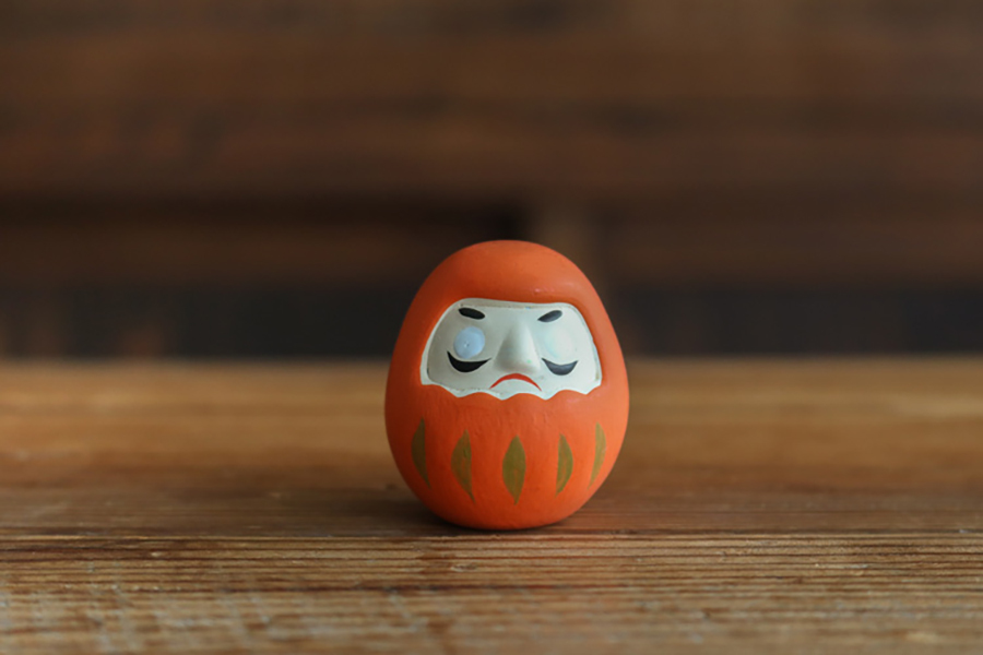 中川政七-不倒翁詩籤 紅/居家安全