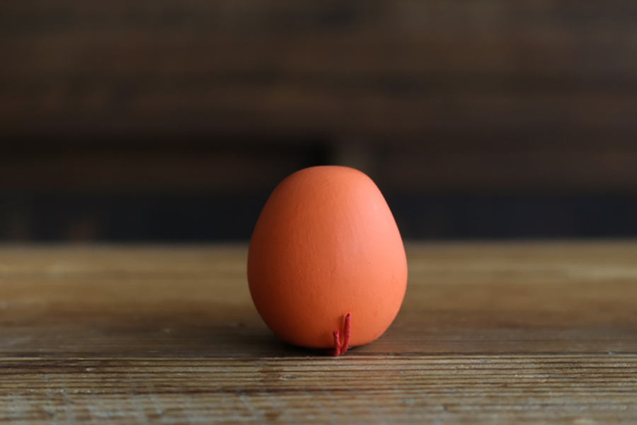 中川政七-不倒翁詩籤 紅/居家安全