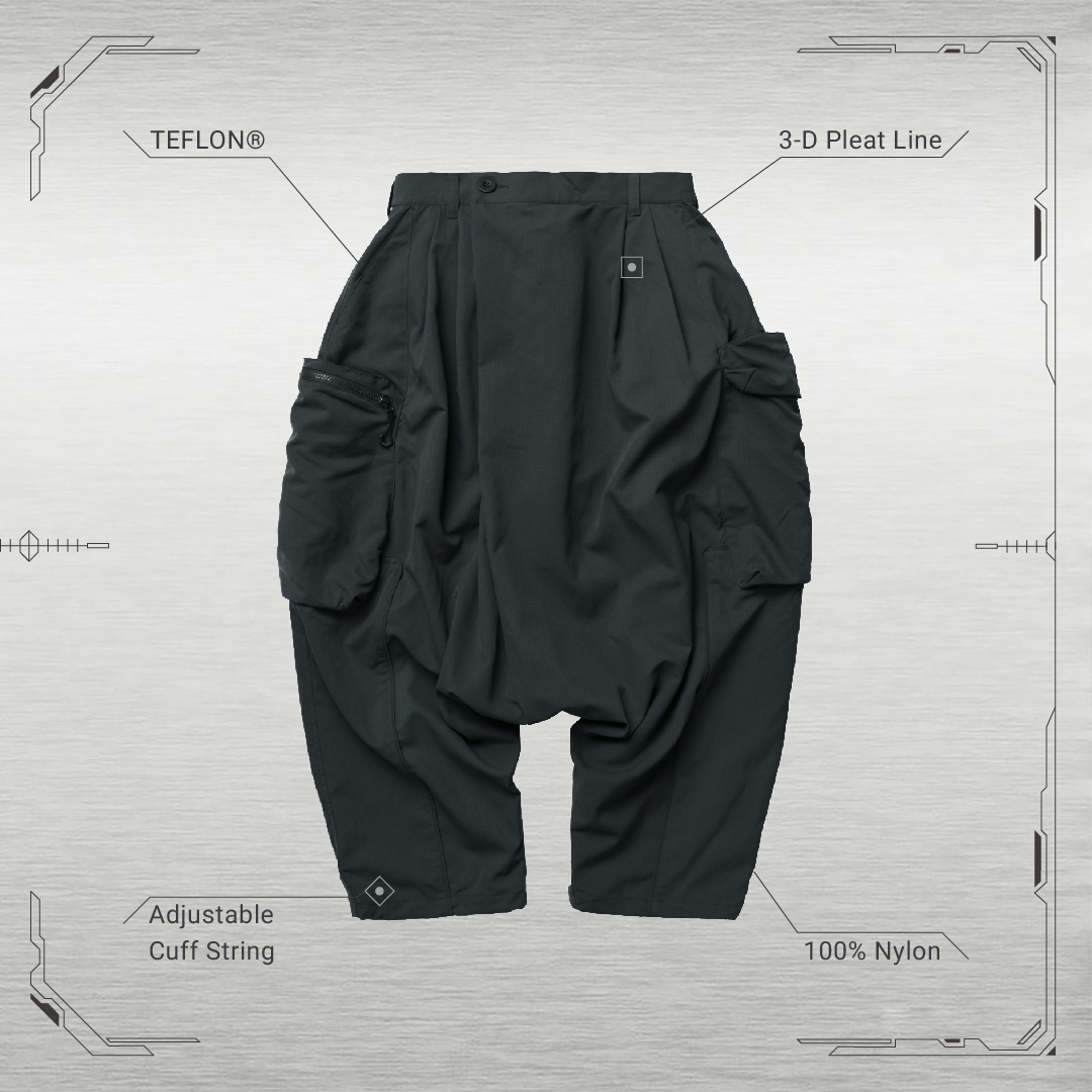 パンツ GOOPiMADE MT-03 Wide Cargo Pants Green GOOPiMADE - “MT-03” WIDE CARGO PANTS - SHINKIROU1.0