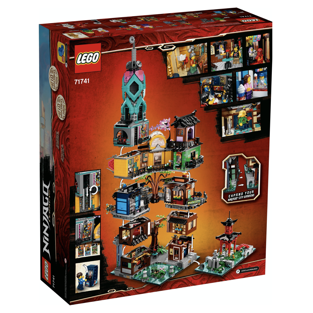 71741 - 旋風忍者之城- 城市花園
