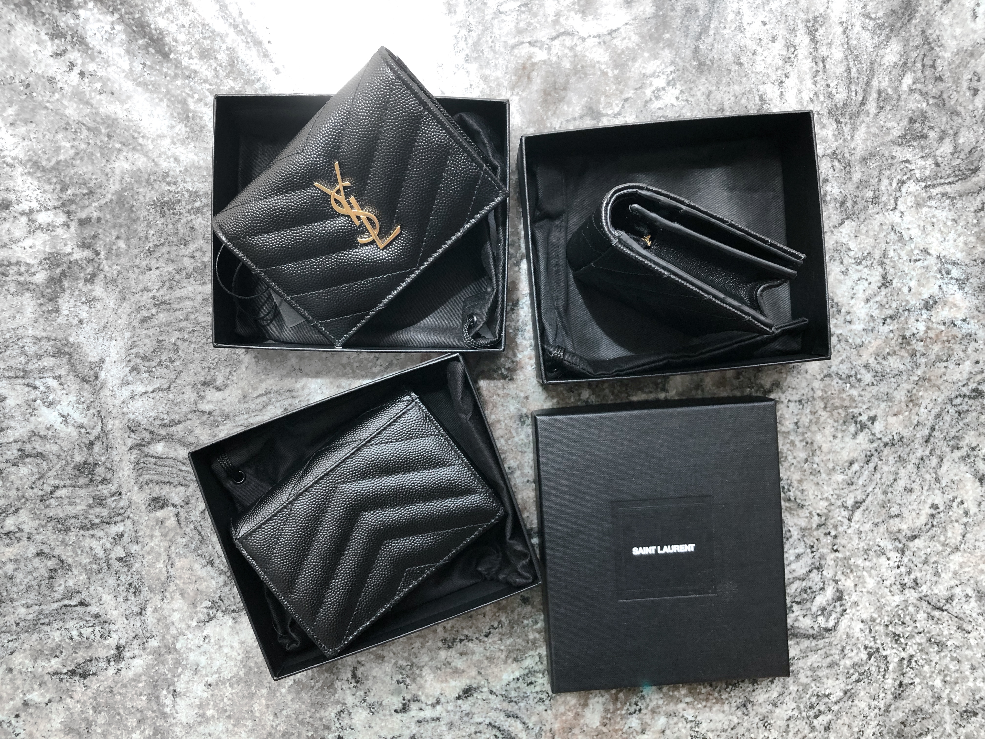 YSL Monogram Card Case Wallet