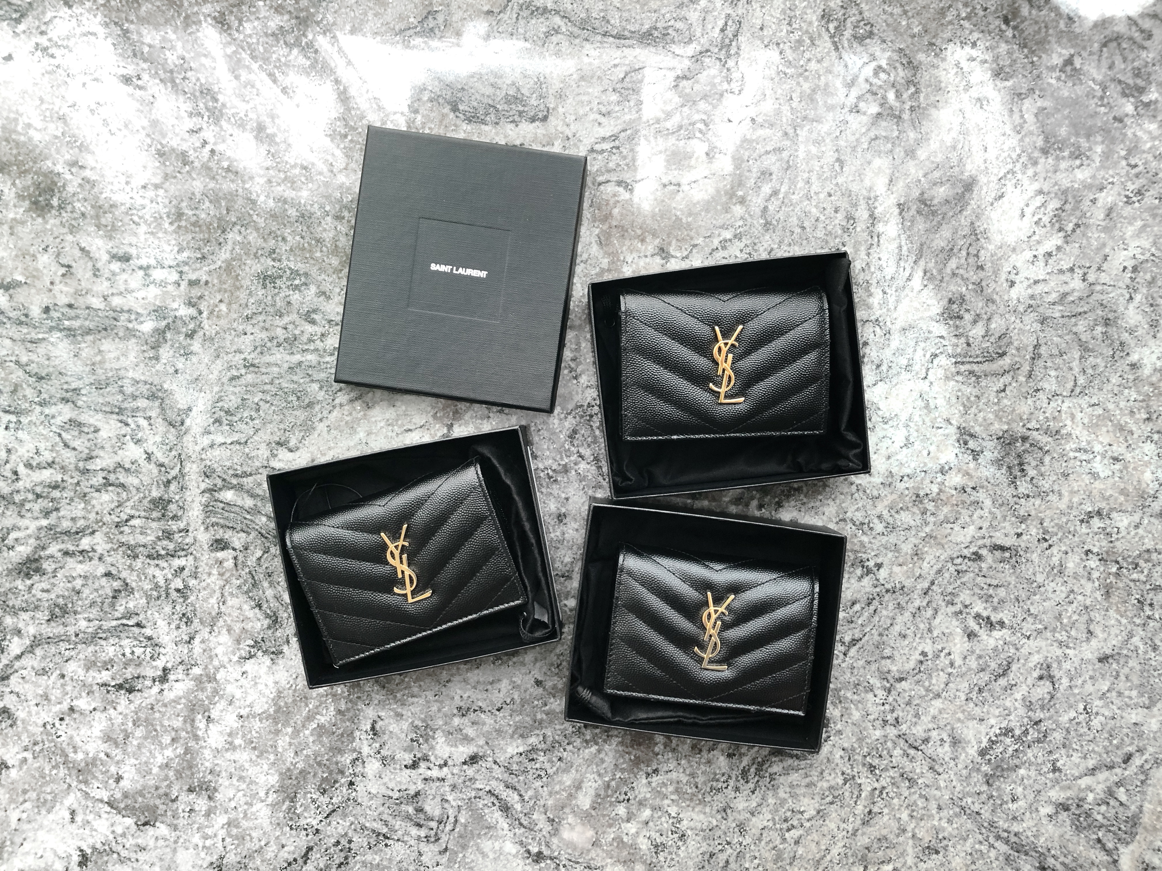 YSL Monogram Card Case Wallet