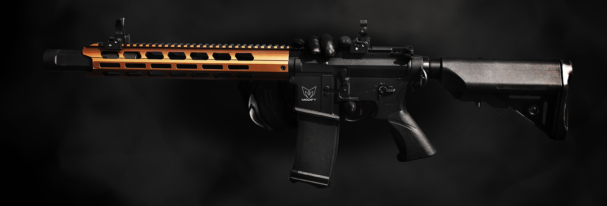 modify-airsoft-electric-rifles-xtc-with-tan-mlock-handguard