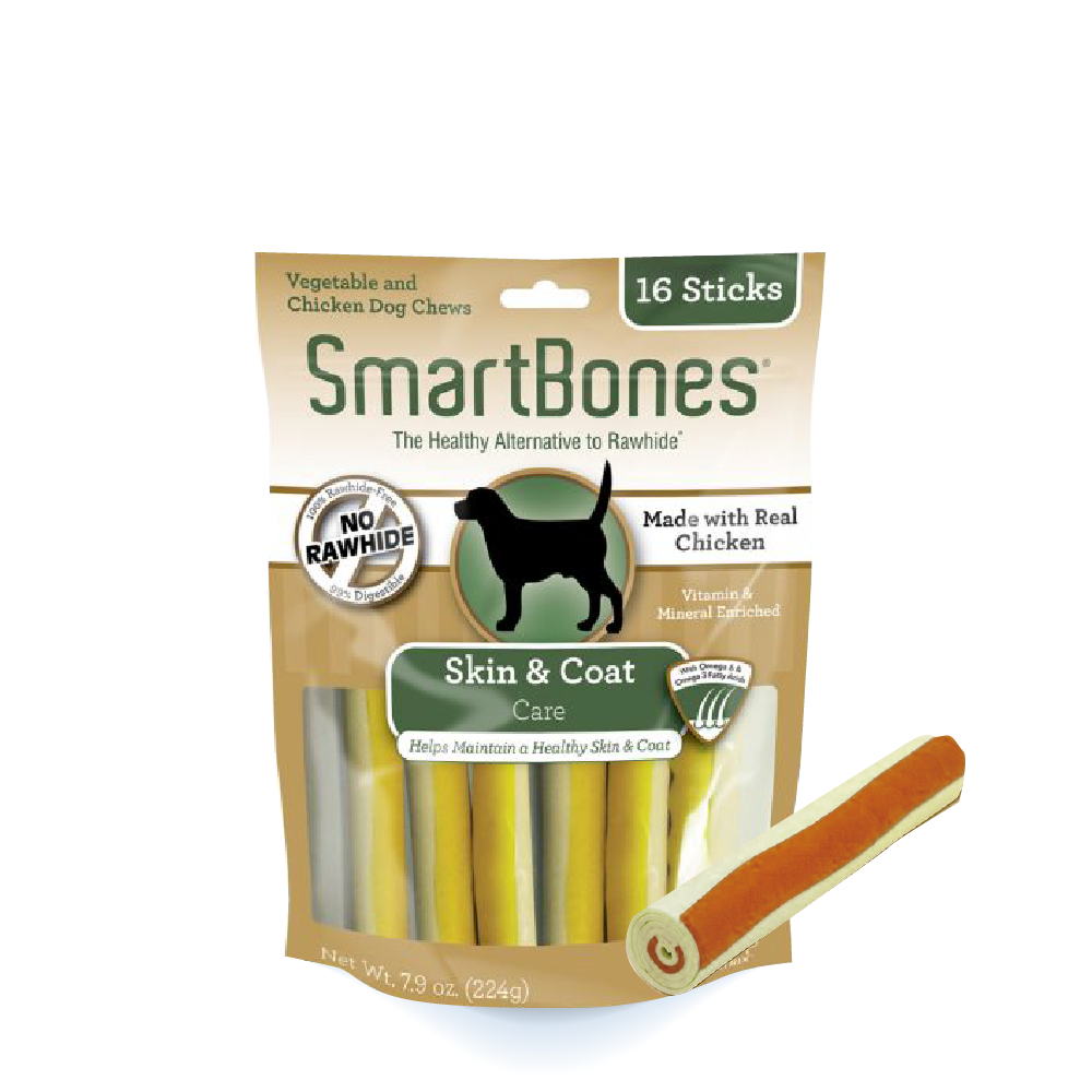 SmartBones｜雞肉味美毛健齒棒 3.5" (16支裝) (SBFC02030)