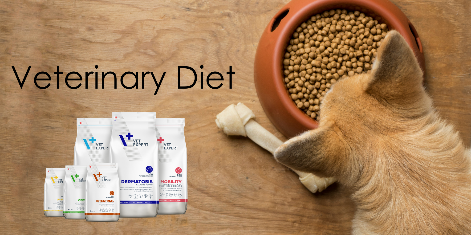 VetExpert, Dog, Veterinary Diet, Dog Food