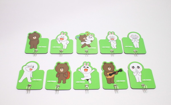 LINE FRIENDS磁鐵掛勾$49