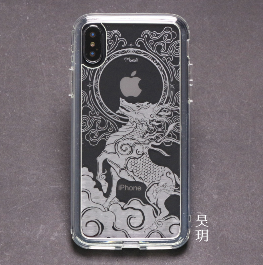 <iPhone  11 Pro Max> D Armor 透明昊玥光雕 極空戰甲 軍事防撞殼