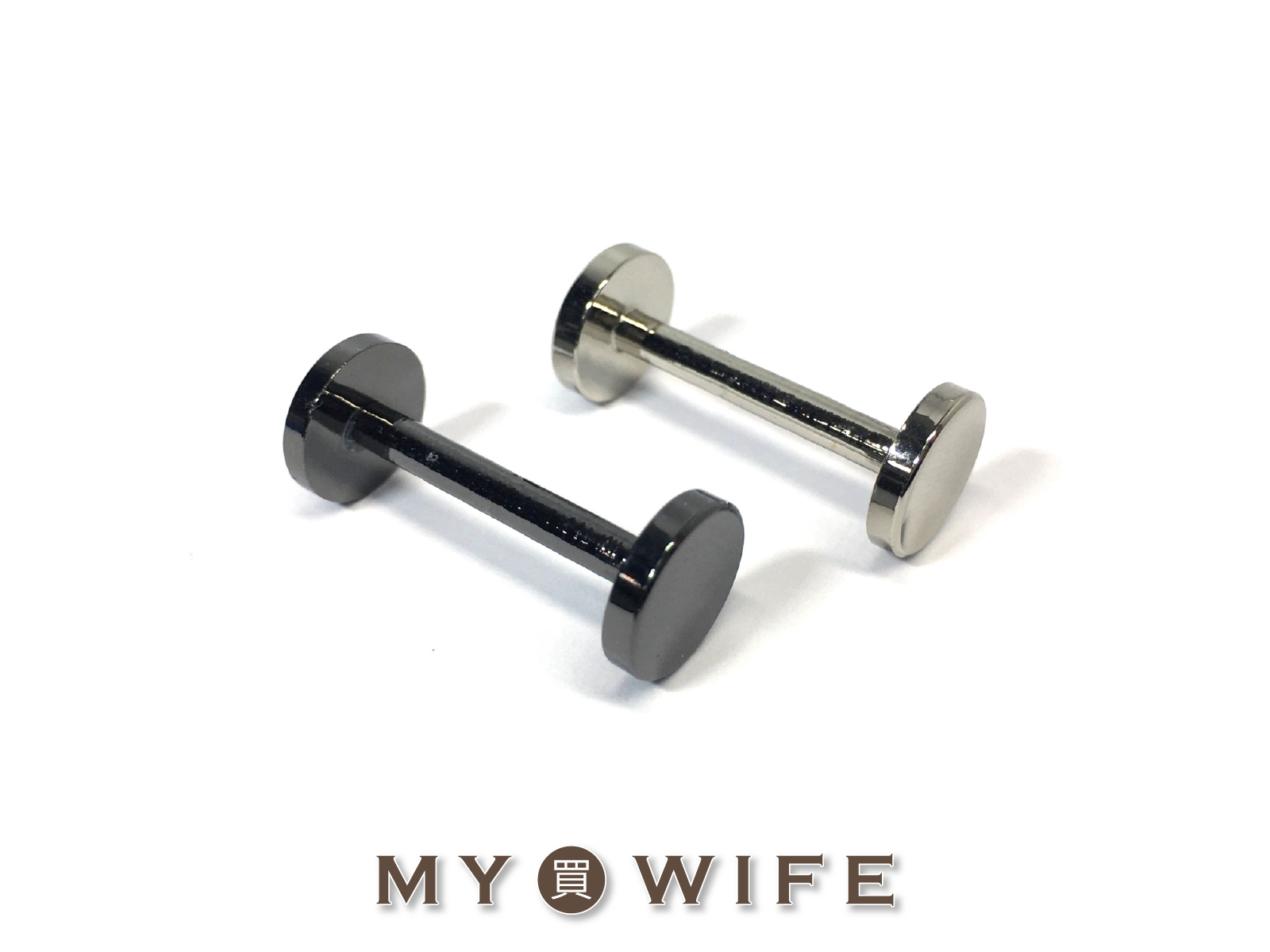 10x20mm皮件螺絲_細螺腳/螺絲_3色