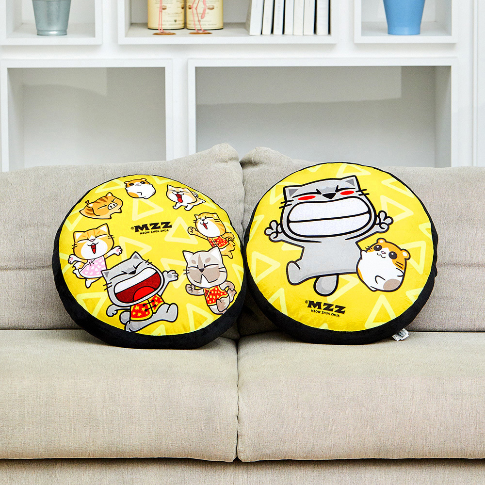貓爪抓圓形抱枕 [共2款可選]
