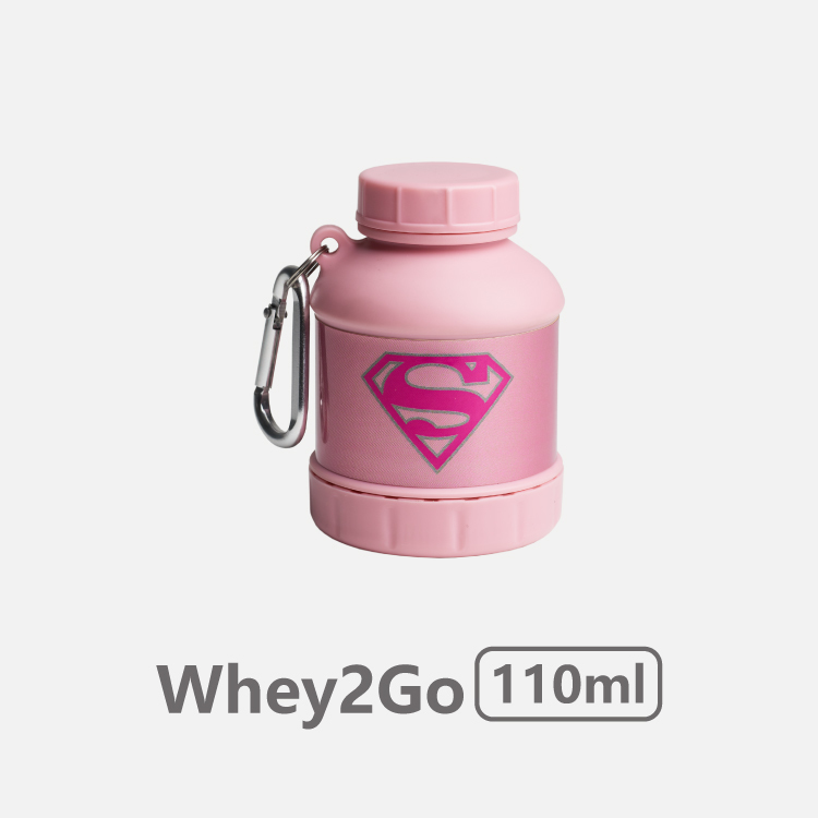 Smartshake × DC｜Whey2Go｜女超人｜營養品兩用粉劑盒