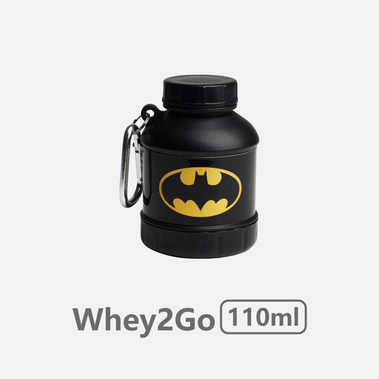 Smartshake × DC｜Whey2Go｜蝙蝠俠｜營養品兩用粉劑盒