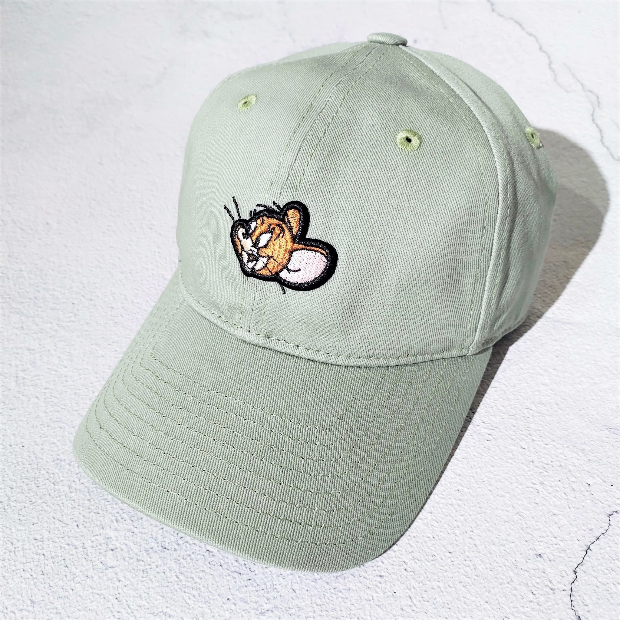 Tom and Jerry-老帽-Jerry側臉款-灰綠