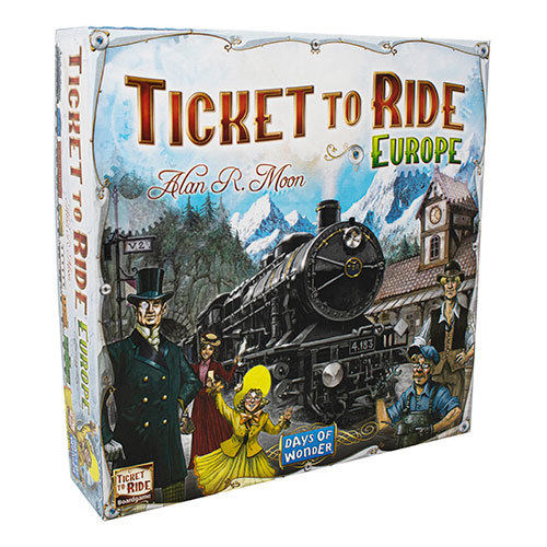 Ticket to Ride Europe 鐵道任務歐洲英文版