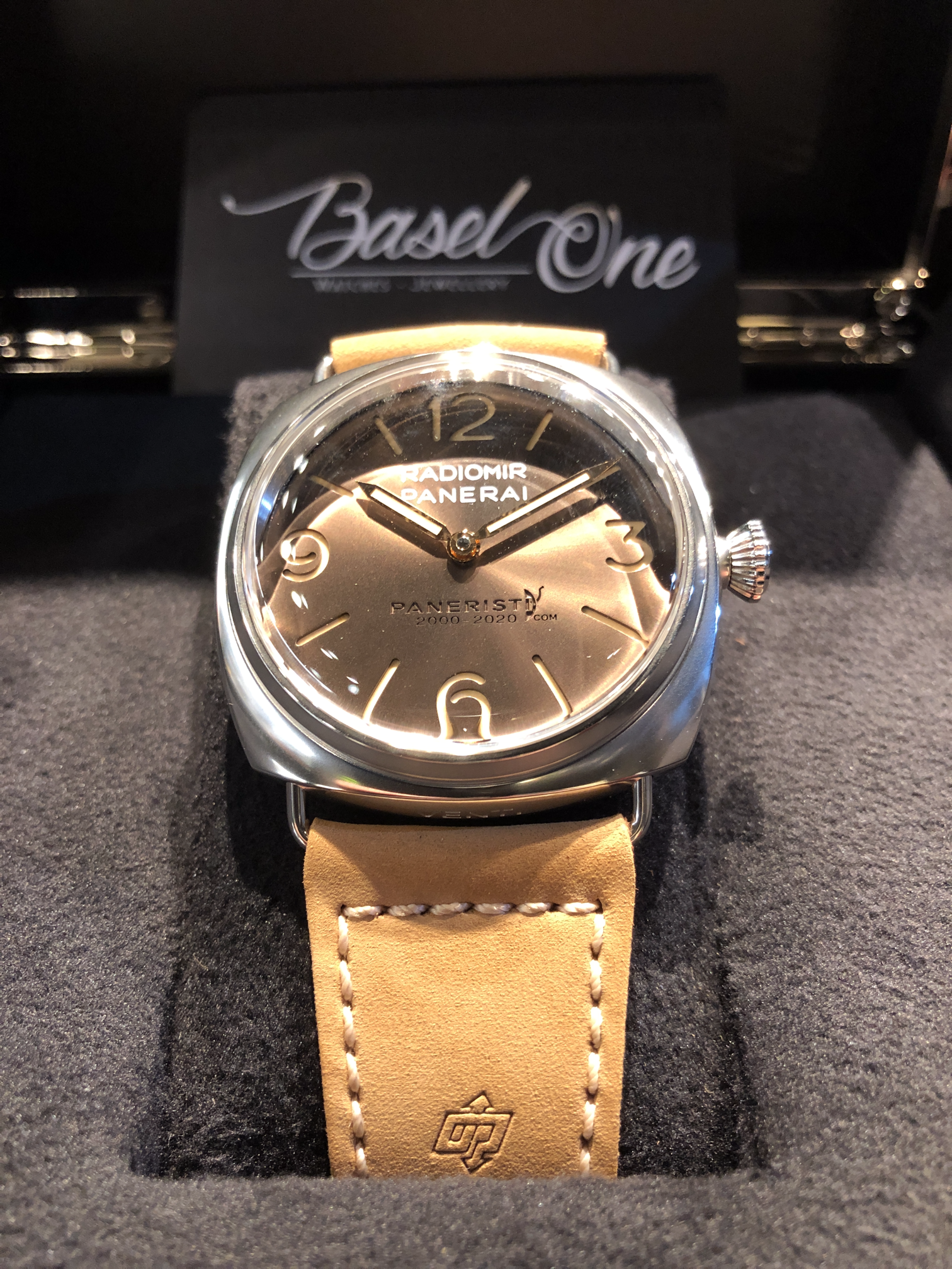 Panerai PAM 2020 Radiomir Brown paneristi 20th annevers