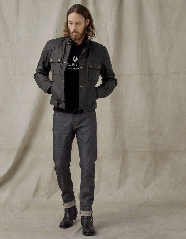 BELSTAFF BROOKLAND 2.0 經典短版 黑色款