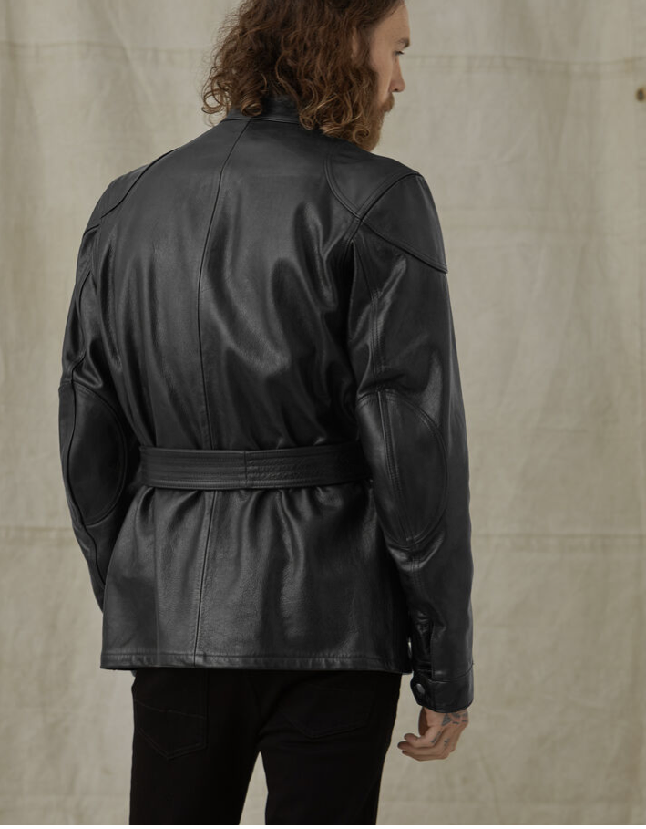 CLASSIC TROPHY TOURIST JACKET LEATHER 黑色款