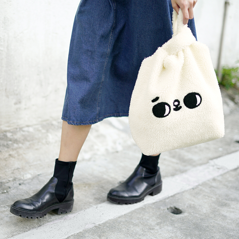 爽爽貓毛毛提袋