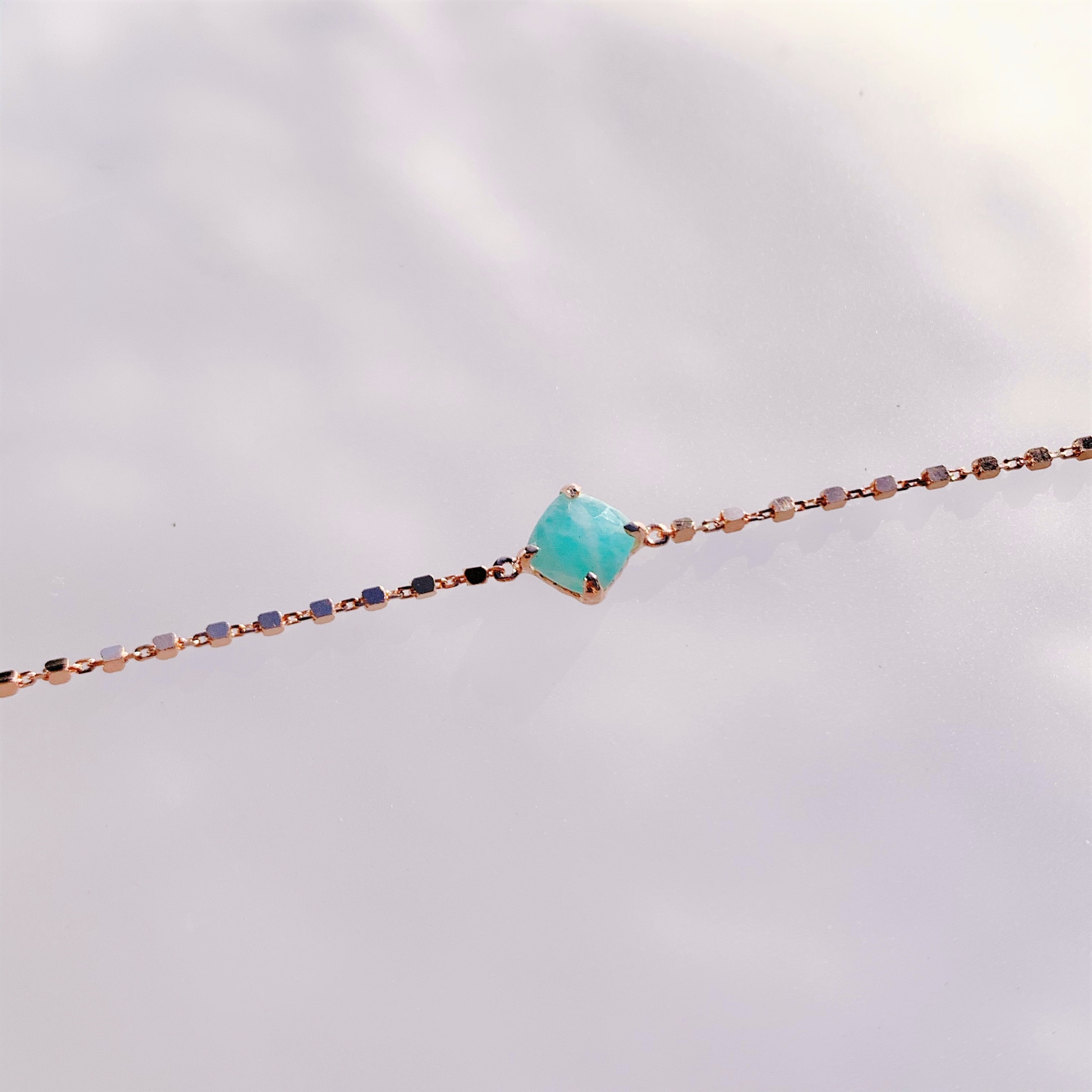 簡約菱四爪天河滿滿方塊手鍊