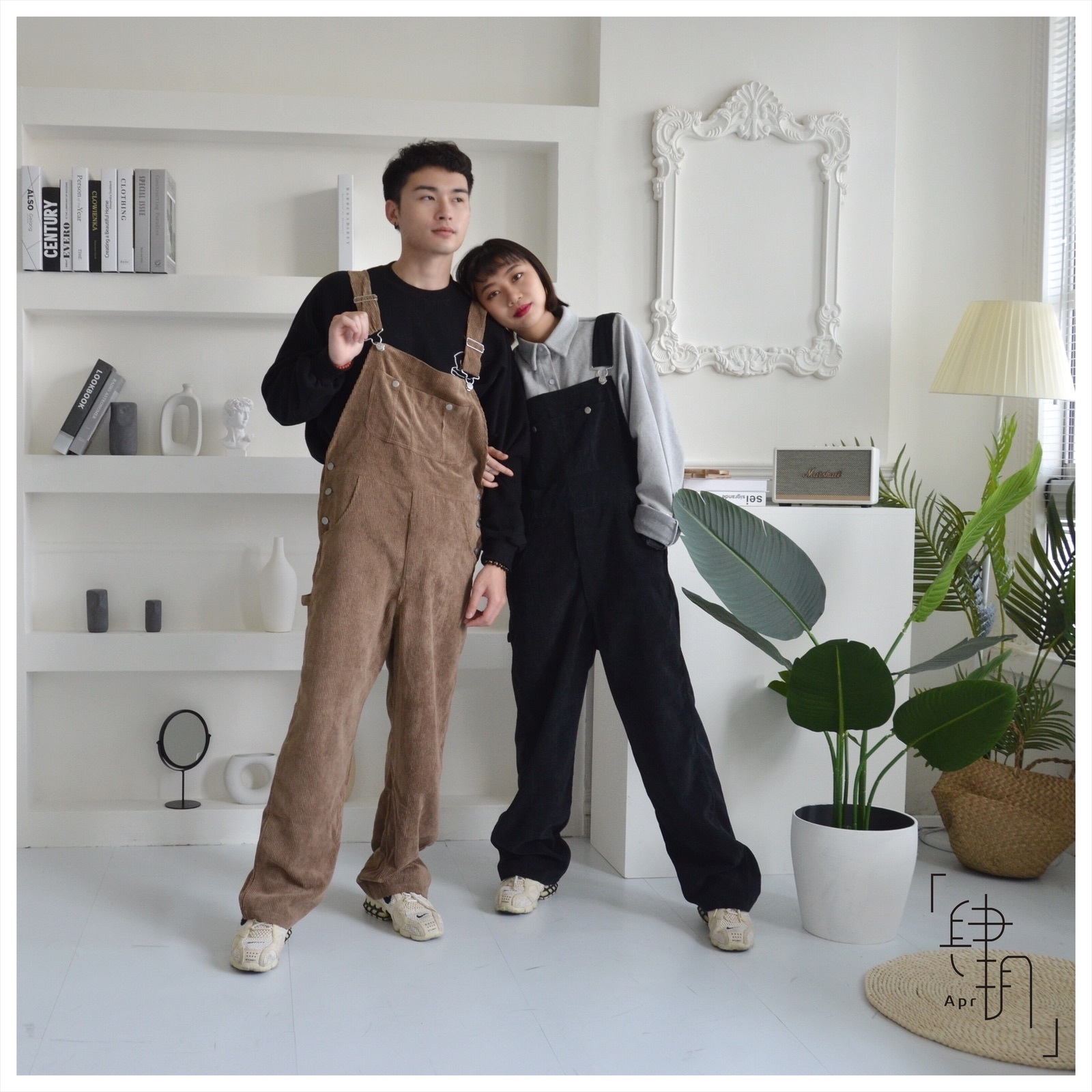 WEGO🇯🇵燈芯絨 國王的吊帶褲 連身褲