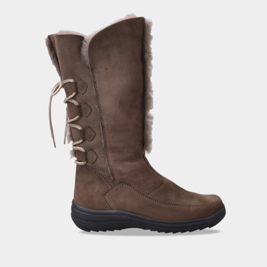 德國進口 strober 咖啡反絨健康靴