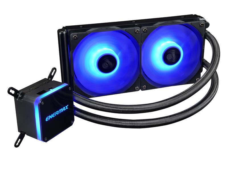 米特3C數位–安耐美 ENERMAX 虹彩晶凌 LIQMAX III RGB 240 RGB 水冷散熱器