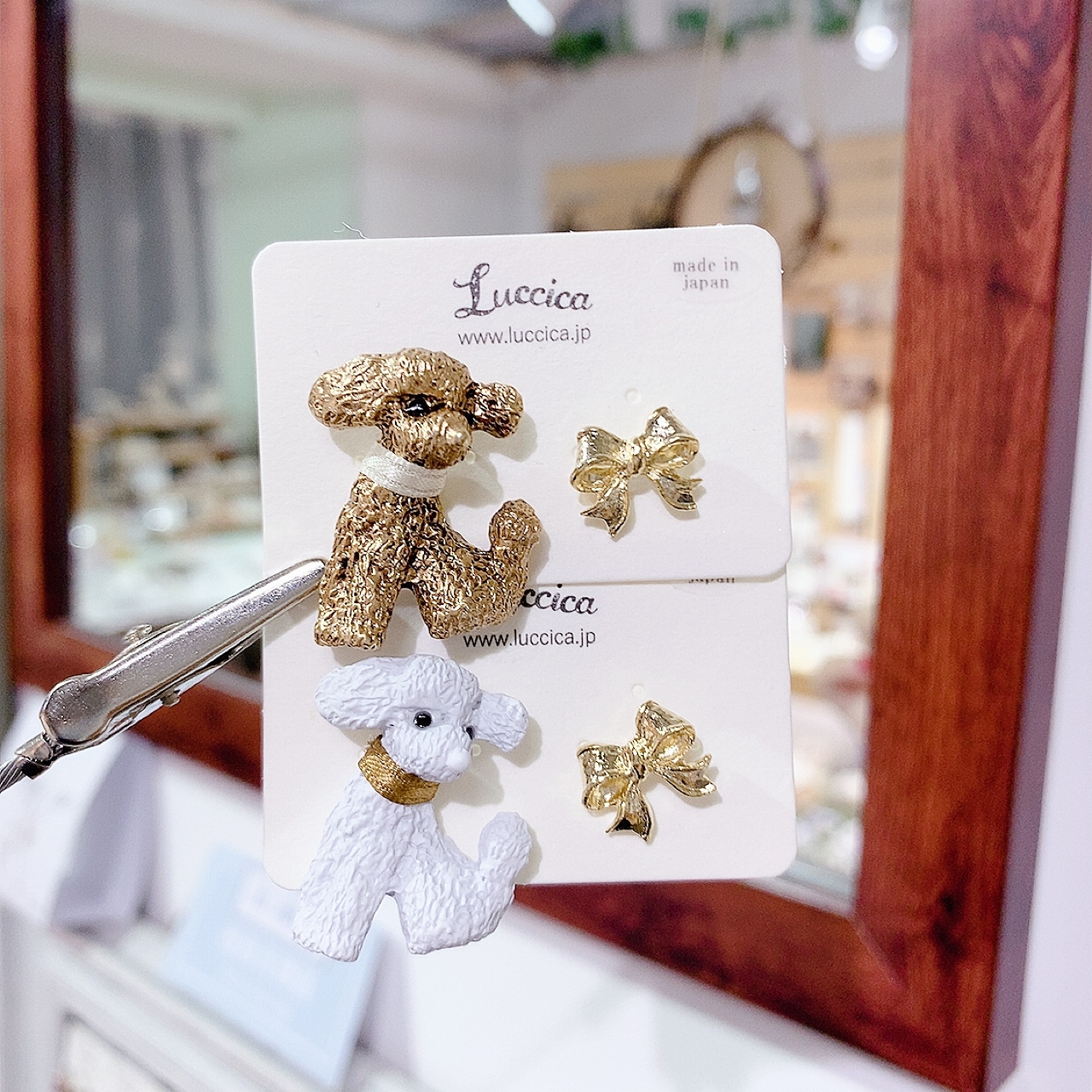 玩具貴婦狗耳環 (網站限定優惠)