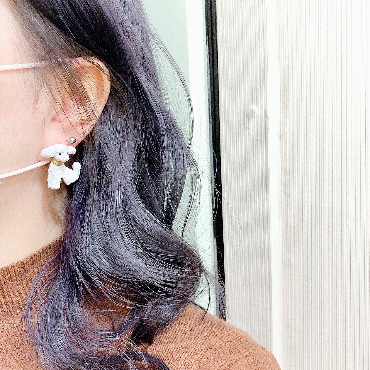 玩具貴婦狗耳環 (網站限定優惠)