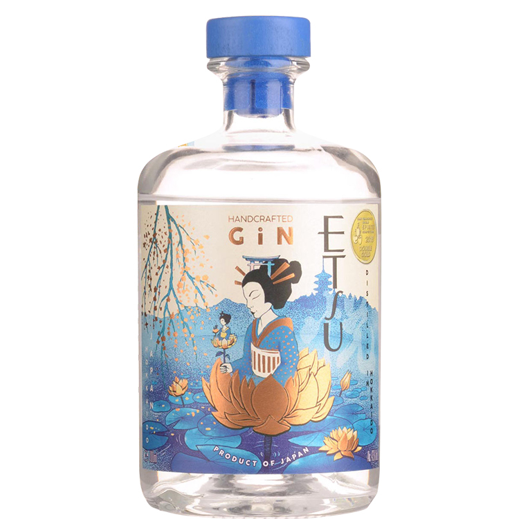 北海道Gin酒｜ETSU Handcrafted Gin Hokkaido|San Francisco World SPIRITS Competition 2018 Double Gold