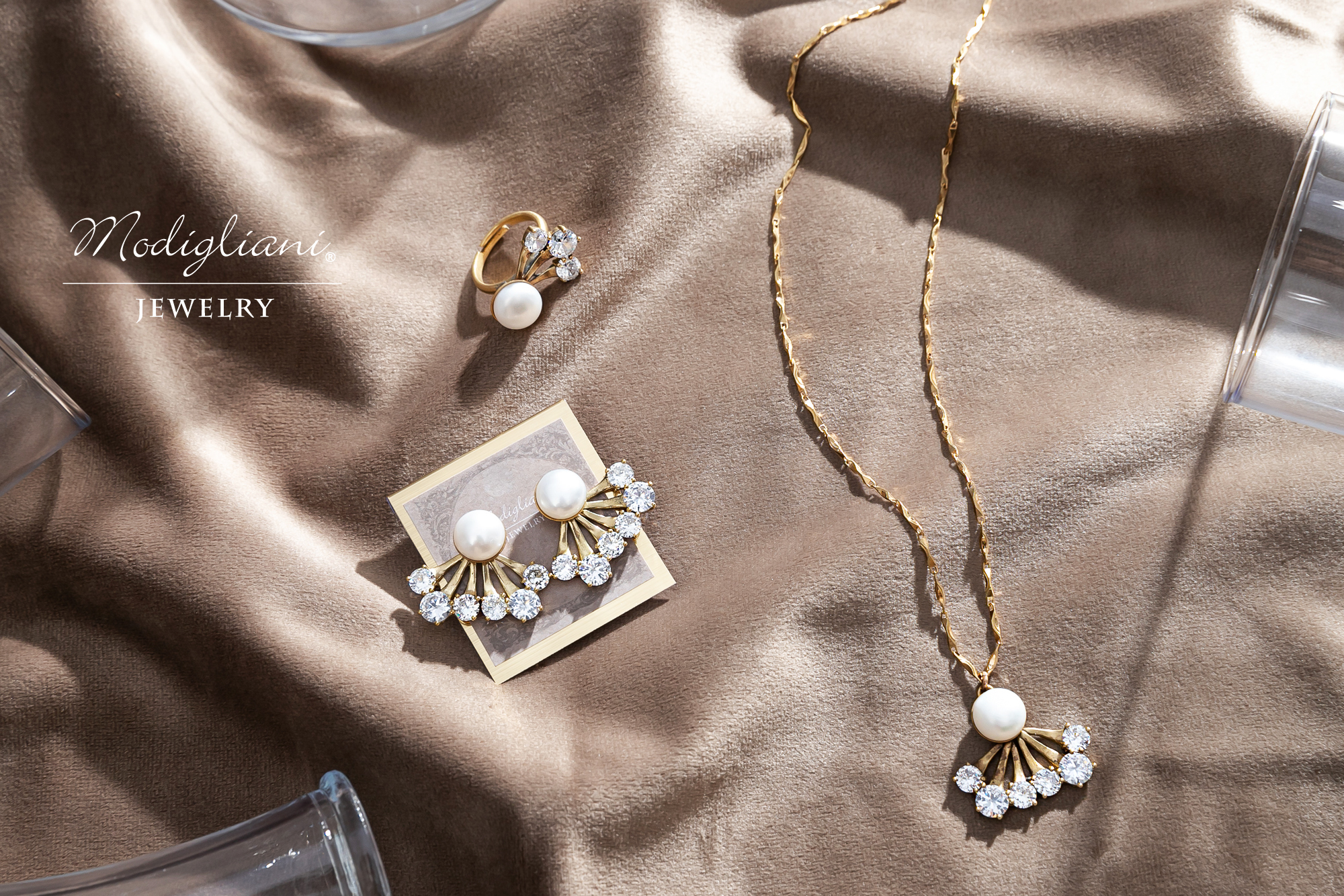 黃銅飾品,黃銅,耳環,兩戴式耳環,天然珍珠,氣質,華麗,鋯石