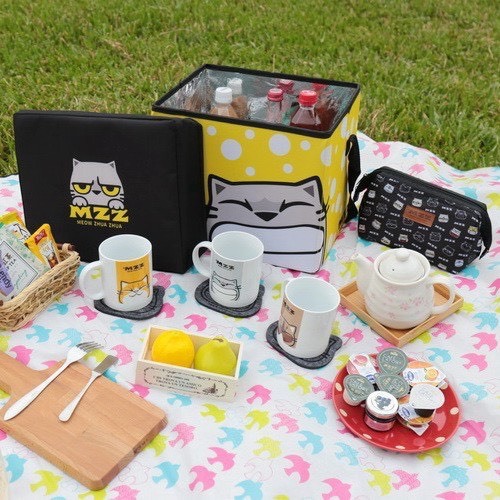 貓爪抓保溫保冷收納凳