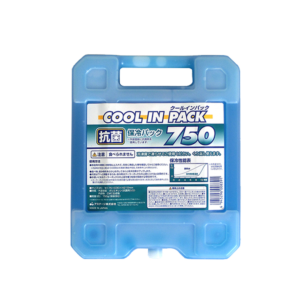 【日本JEJ ASTAGE】日本 i-beam 抗菌保冷冰磚 750g