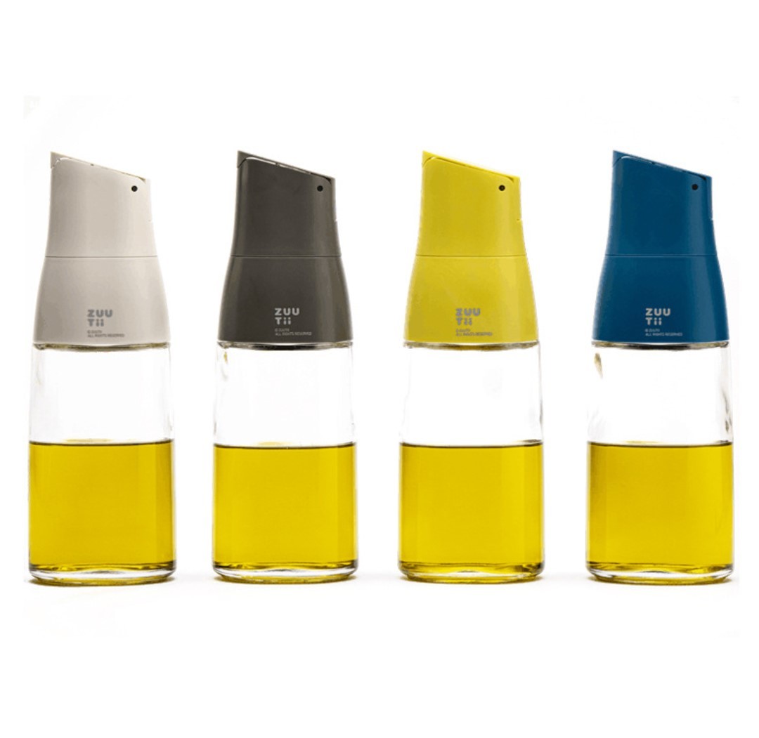 加拿大 ZUUTii 油壺 500ml | 玻璃油瓶 | 自動開蓋 | 廚房 | 防漏裝 (逢星期日截單後7-14個工作天發貨)