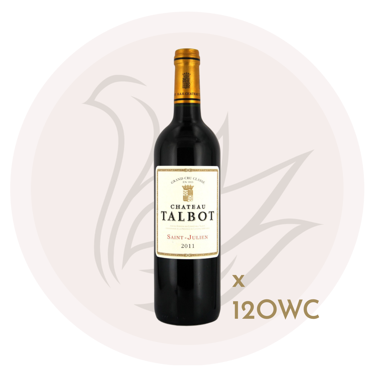 Chateau Talbot 2011 75cl 12支原箱