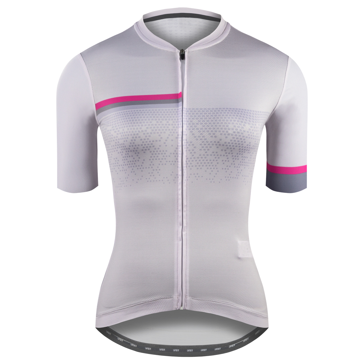 女款空力短車衣 皮索 螢光粉