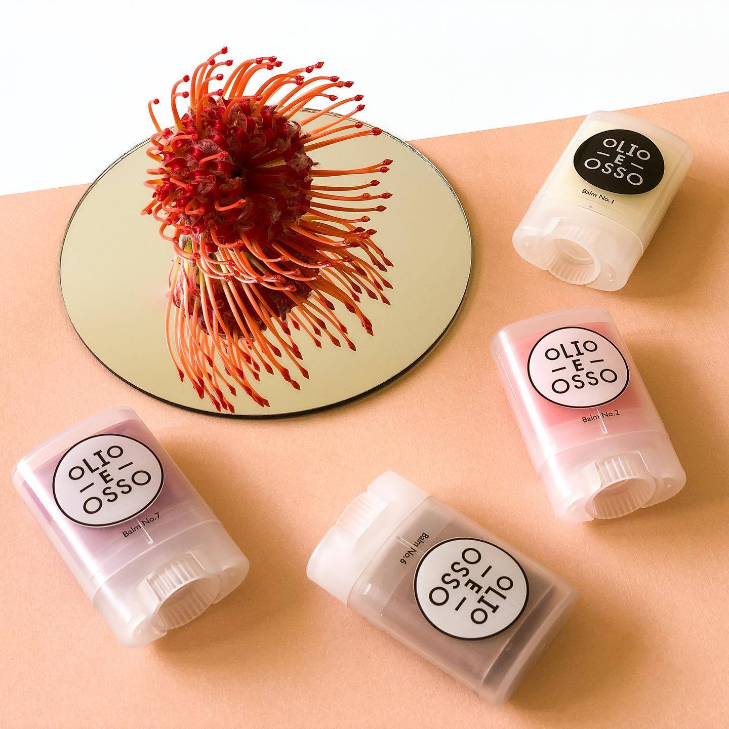 olio e osso,顏頰膏,歐美妝,懶人妝,彩妝,純天然,好萊塢明星,小辣椒,小辣椒葛妮絲派特羅,茱兒芭蒂摩,口紅,腮紅,護唇膏,眼影霜