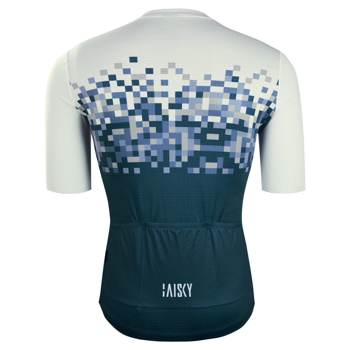 男款空力短車衣 馬克 螢光藍