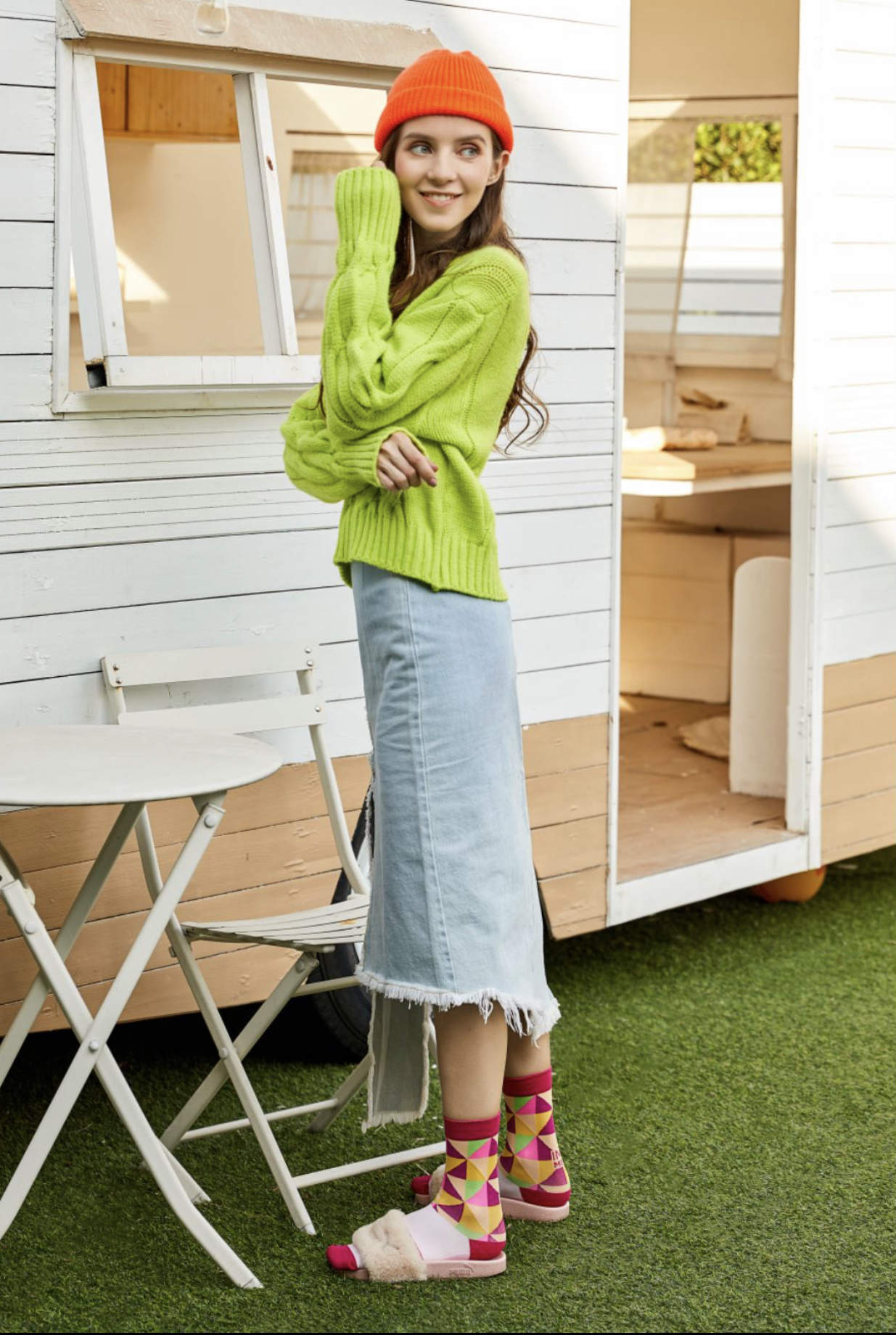 粉鑽石｜紐約設計師款．壓力3/4襪