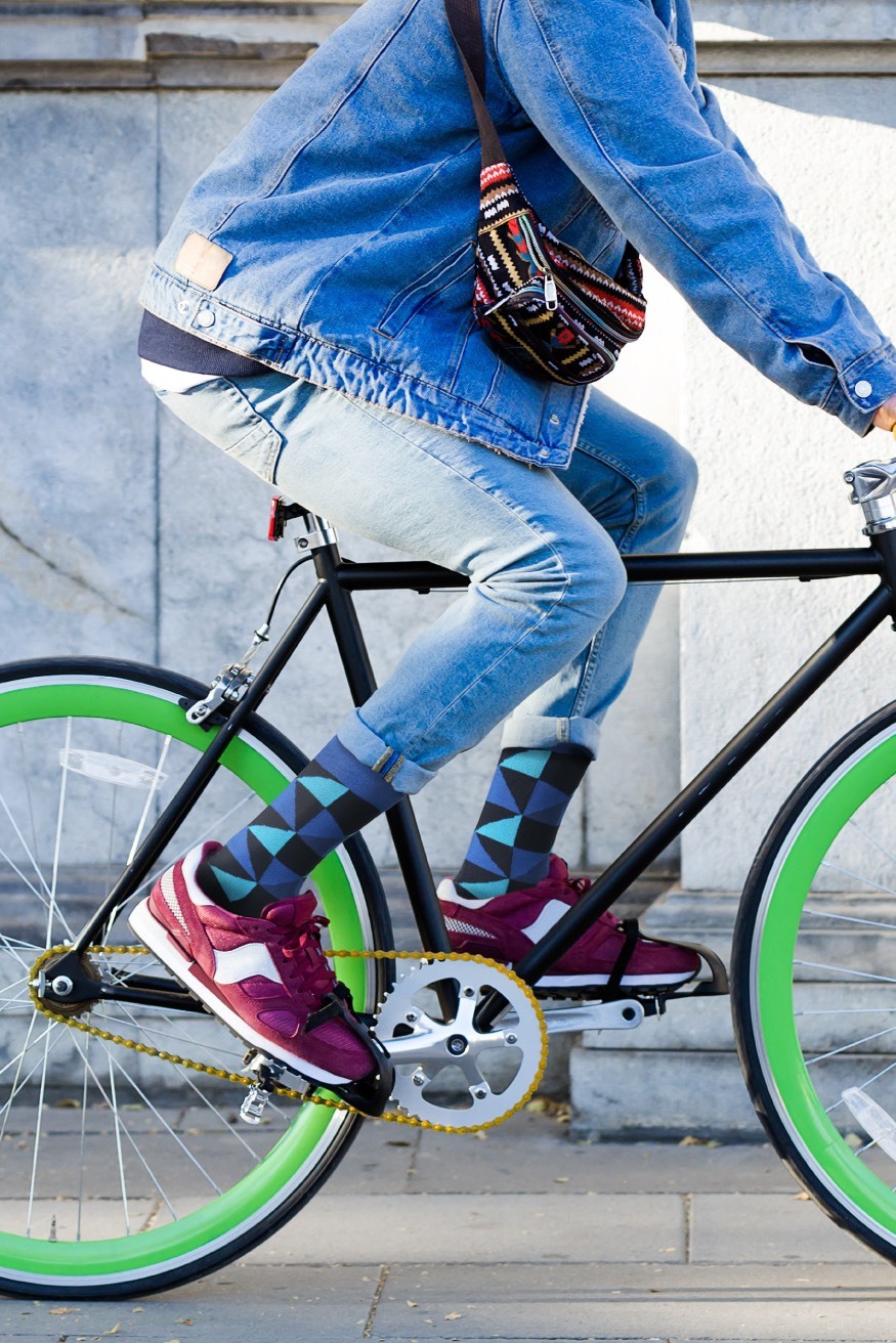 藍鑽石｜紐約設計師款．壓力3/4襪