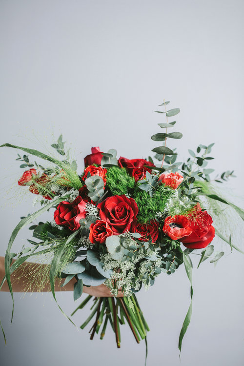 Moulin Rouge Flower Bouquet (with Gift Card)