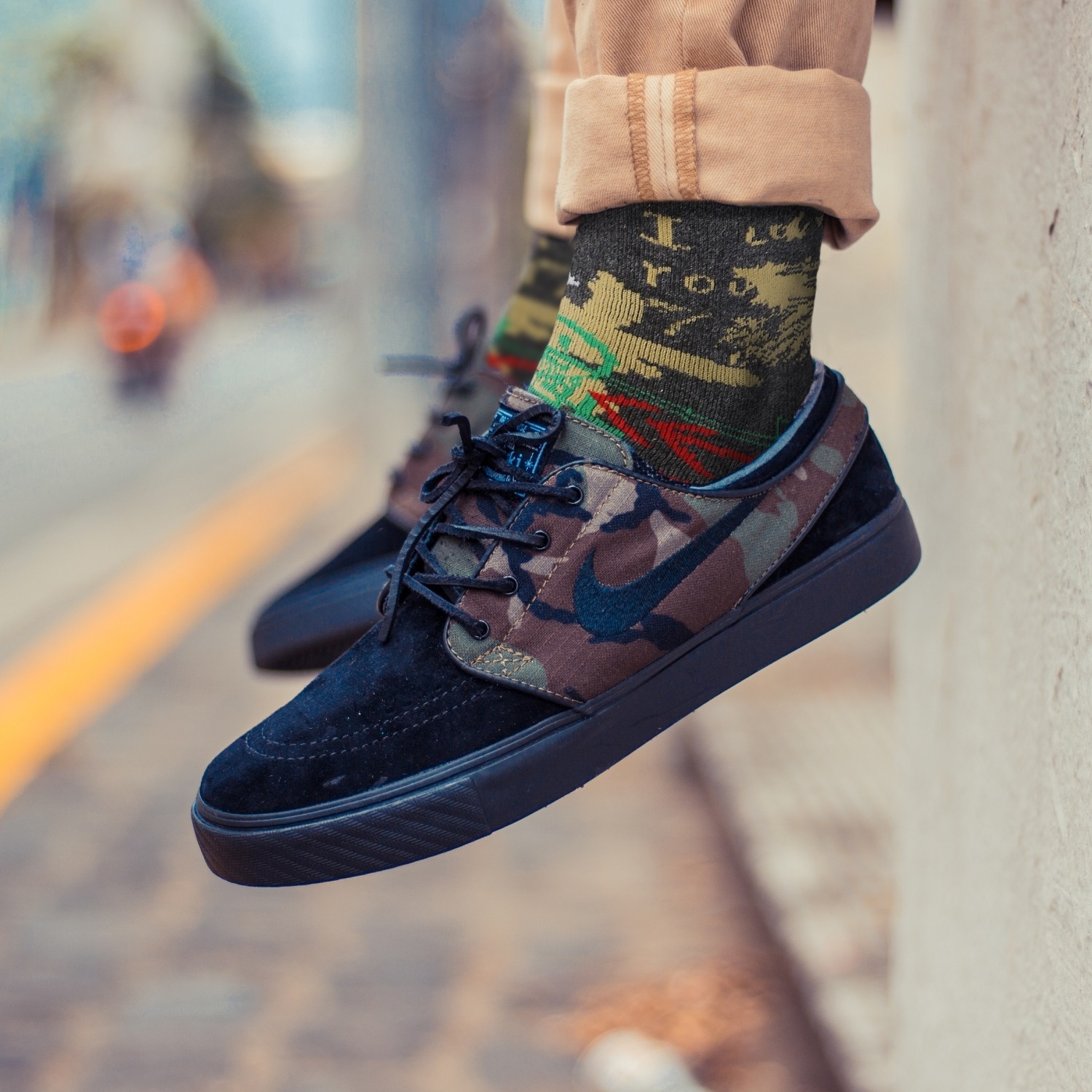 西西里迷情｜西西里設計師款．壓力3/4襪