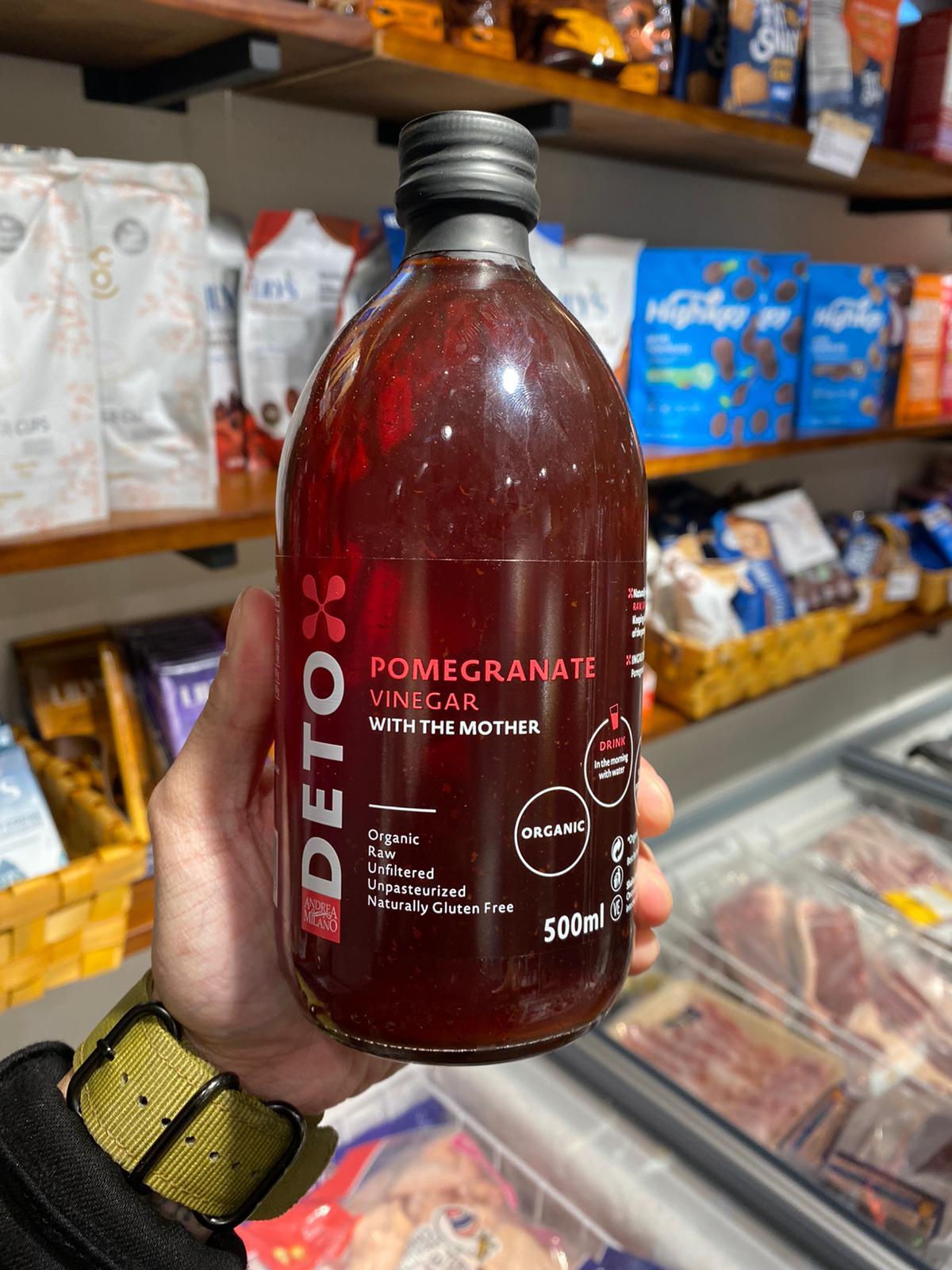 Andrea Milano 意大利百年老店有機天然無過濾帶「Mother」紅石榴醋500ml