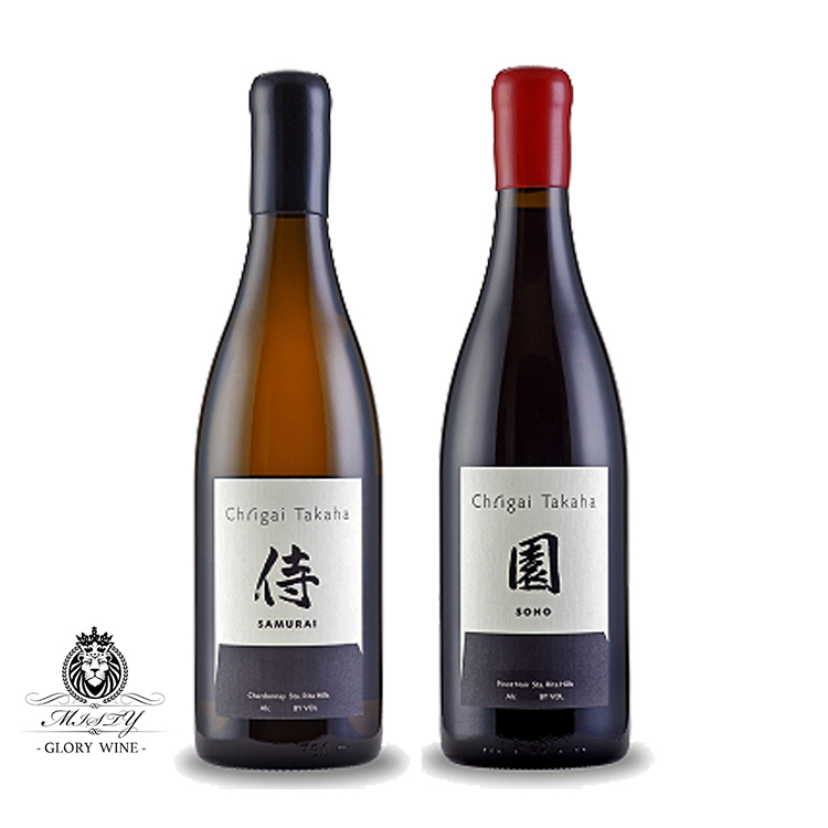 鷹羽酒莊侍園雙入木盒組Ch.igai Takaha SONO Pinot Noir｜SAMURAI