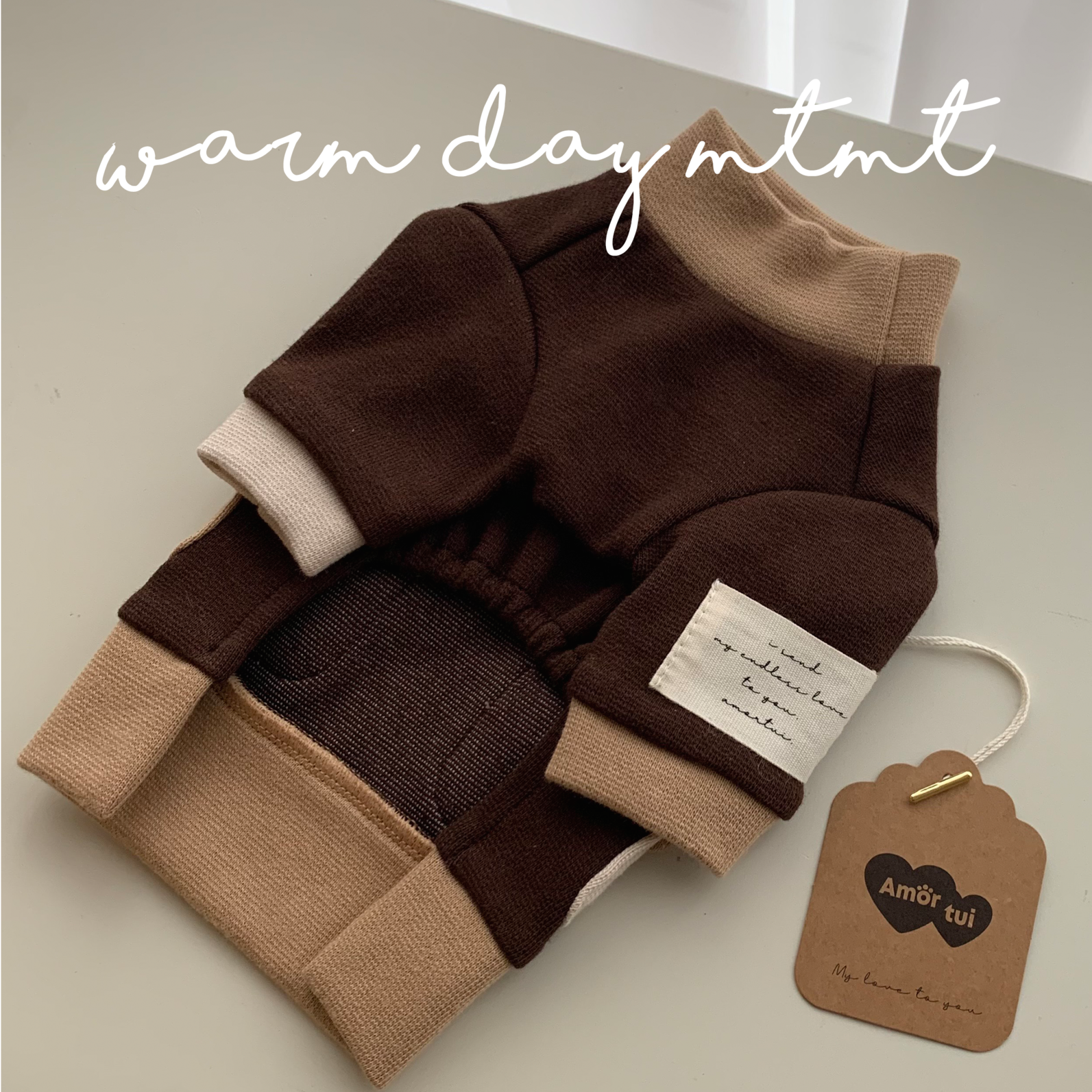 Amor Tui Warm Day mtm_Brown Beige
