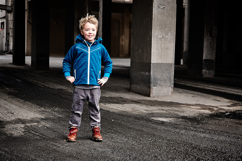 〖 Albababy 〗藍色鋪棉連帽外套