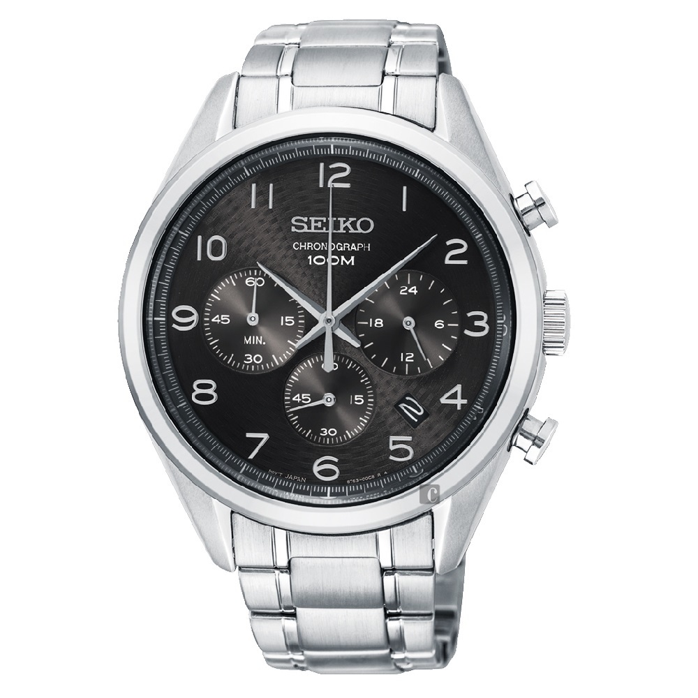 Seiko 經典石英計時碼錶 SSB295P1