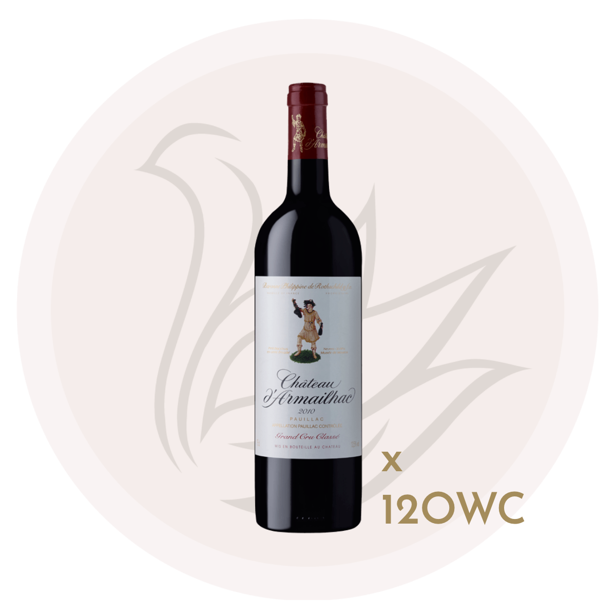 Chateau Armailhac 2010 75cl 12支原箱